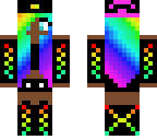 rainbow girl