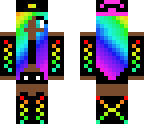 rainbow girl