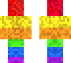 rainbow person