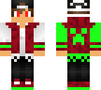 red and green boy