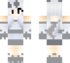 silver absol girl