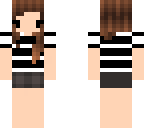 black and white shirt