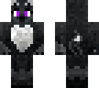 black and white wolf