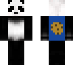 blue caped panda