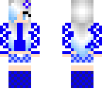blue girl