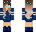 blue jumper girl