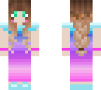 blue to pink umbre