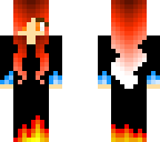 cute fire girl