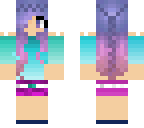 cute ombre hair girl