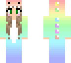 dino girl 2 skin brown hair