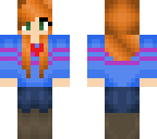 edited frisk red hair