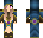 edited mage girl