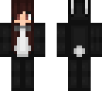 girl rabbit onesie