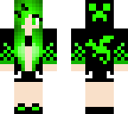 mircike2 creeper dragon girl