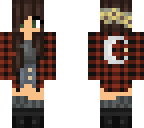plaid girl