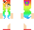 rainbow girl