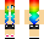 rainbow hair
