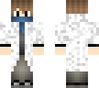 savage donut with a lab coat