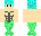 teal merman