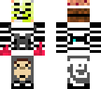 zebra monky mask