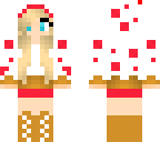 blonde cake girl