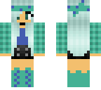 blue and teal
