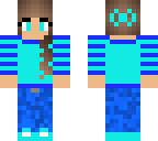 blue girl