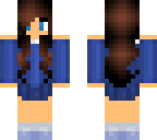 blue girl
