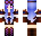 blue steampunk girl