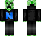 creeper with a hoodie