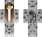 cute snow leopard girl