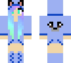 dog rainbow girl