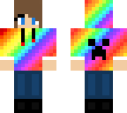 edited hoodie rainbow