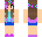 flower crown girl