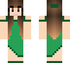 green dress
