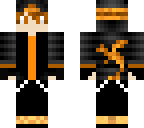 orange dragon boy