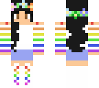rainbow girl