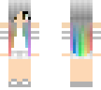 rainbow girl