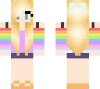 rainbow girl