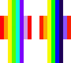 rainbow person