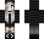 random silver haired girl