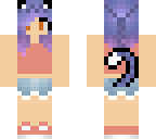 summer cat girl