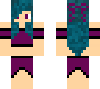 vampire girl with purple eyes