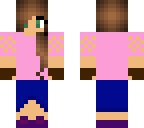 wolf pink girl