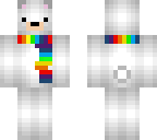 bear with rainbow scarf