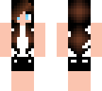 black with white