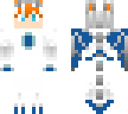 blue and white dragon boy