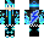 blue flamed hacker