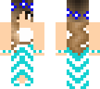 blue girl