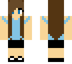 blue girl